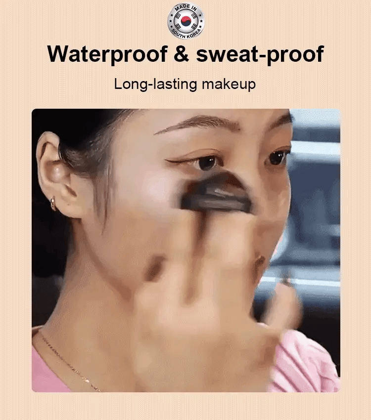 WATER BEAD TRICOLOR LATTE CONCEALER CUSHION-SLOOSELYK