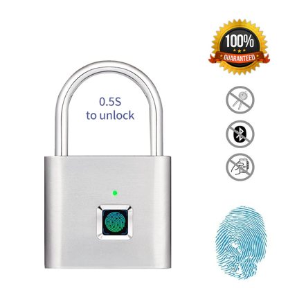 🔒mini smart fingerprint padlock🔒(BUY 2 FREE SHIPPING)-SLOOSELYK