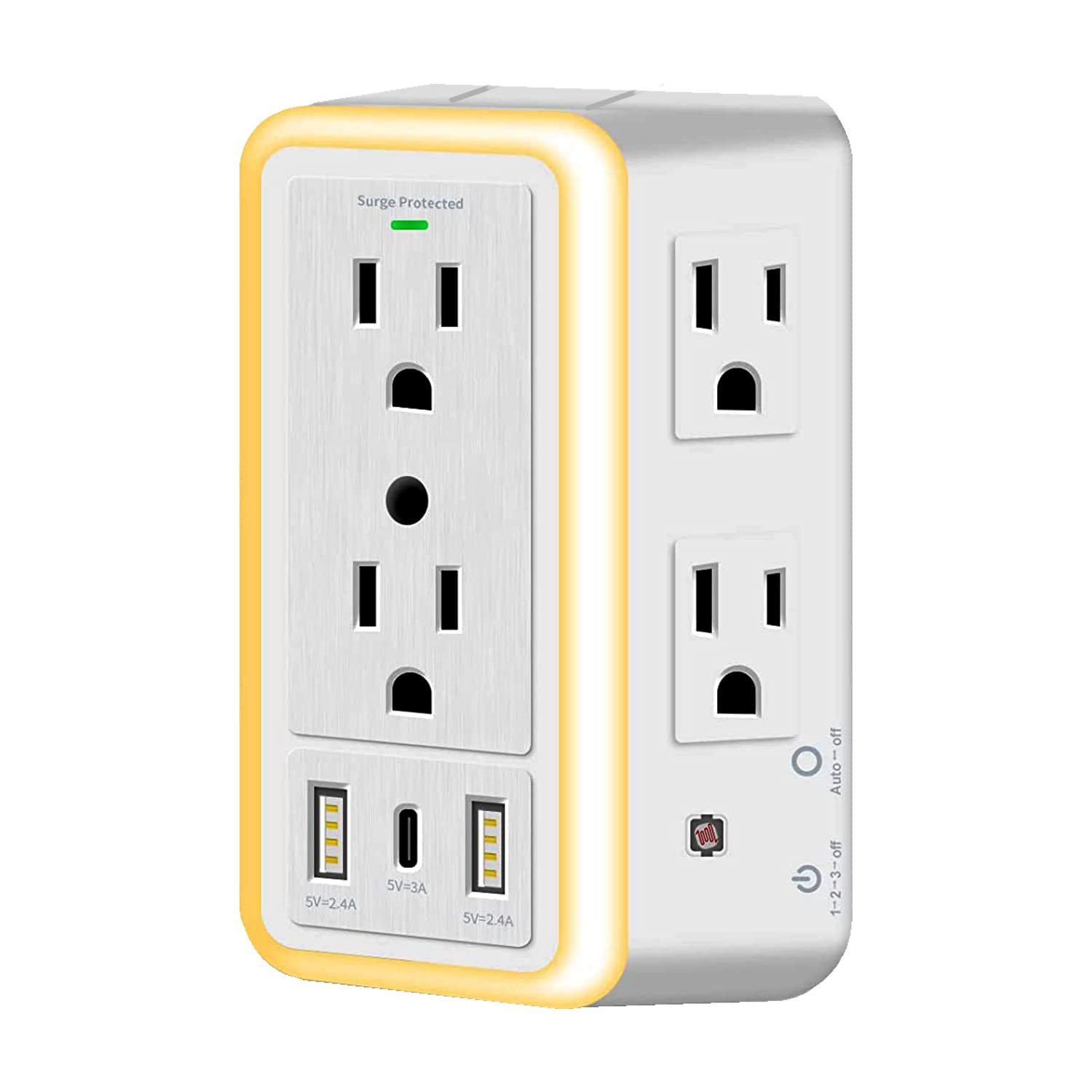 ✨ Multi Plug Outlet Surge Protector-SLOOSELYK