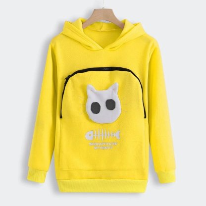 Cat Lovers Hoodie Cuddle Pouch-SLOOSELYK