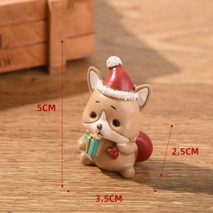 Handmade animal Santa ornaments 🎄 (48% off for Christmas🔥)-SLOOSELYK