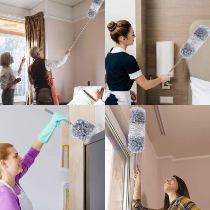 (Hot Sale 48% OFF)Microfiber Feather Extendable Duster(Stretch to 280cm/110in)-SLOOSELYK