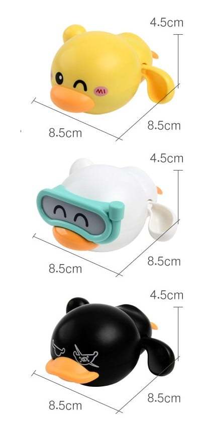 Baby Bath Toys Floating Ducks (3 PCS)-SLOOSELYK