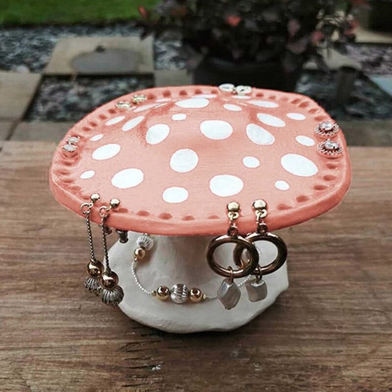 🍄Cute Mushroom Earring Holder-SLOOSELYK