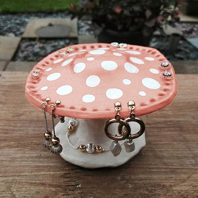 🍄Cute Mushroom Earring Holder-SLOOSELYK