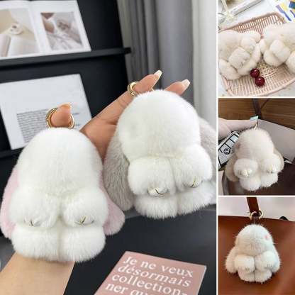🐣 Hot Easter Sale 🎉Handmade Soft Bunny PomPom Charms🐰