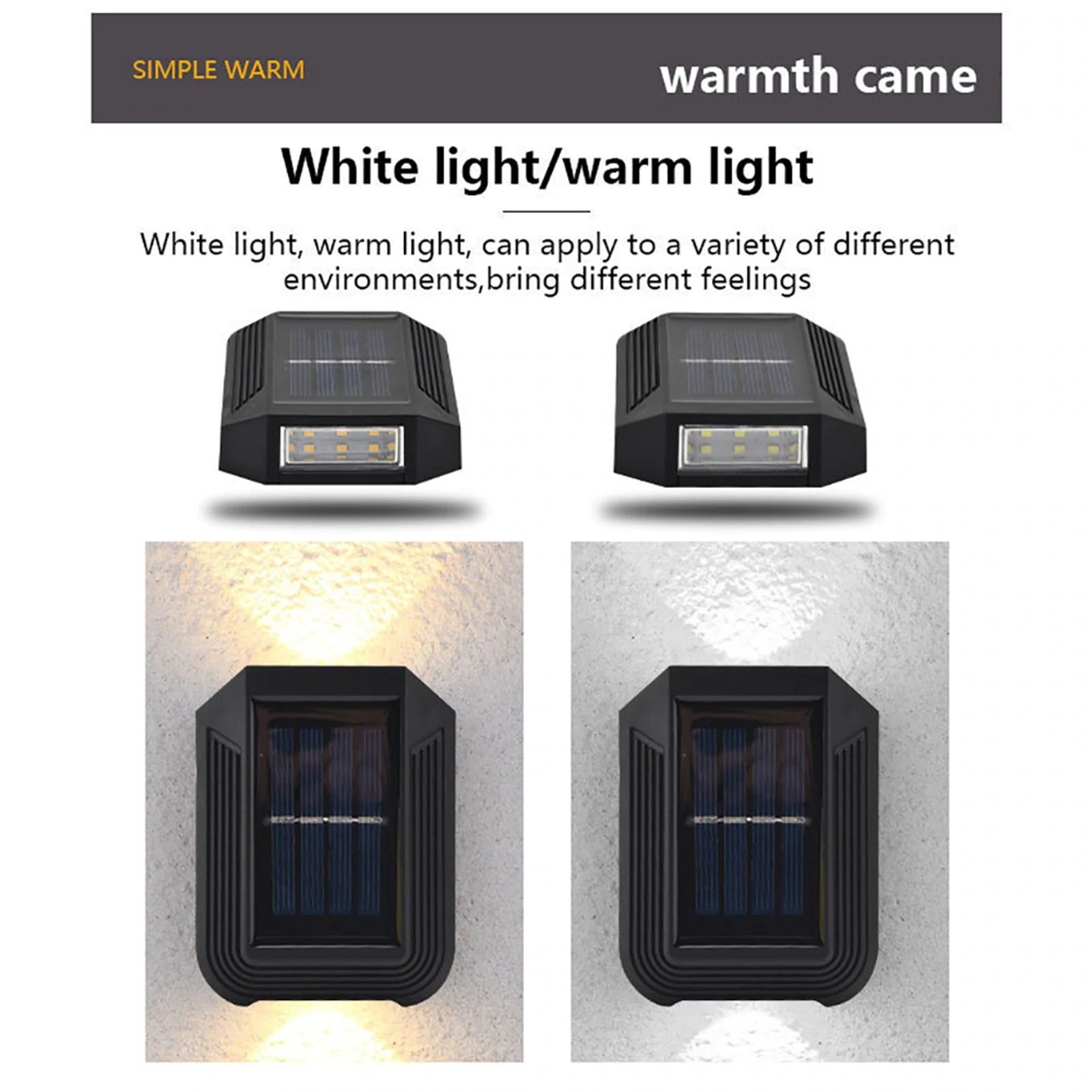 Waterproof Solar Powered Outdoor Patio Wall Decor Light🔥BUY MORE SAVE MORE-SLOOSELYK