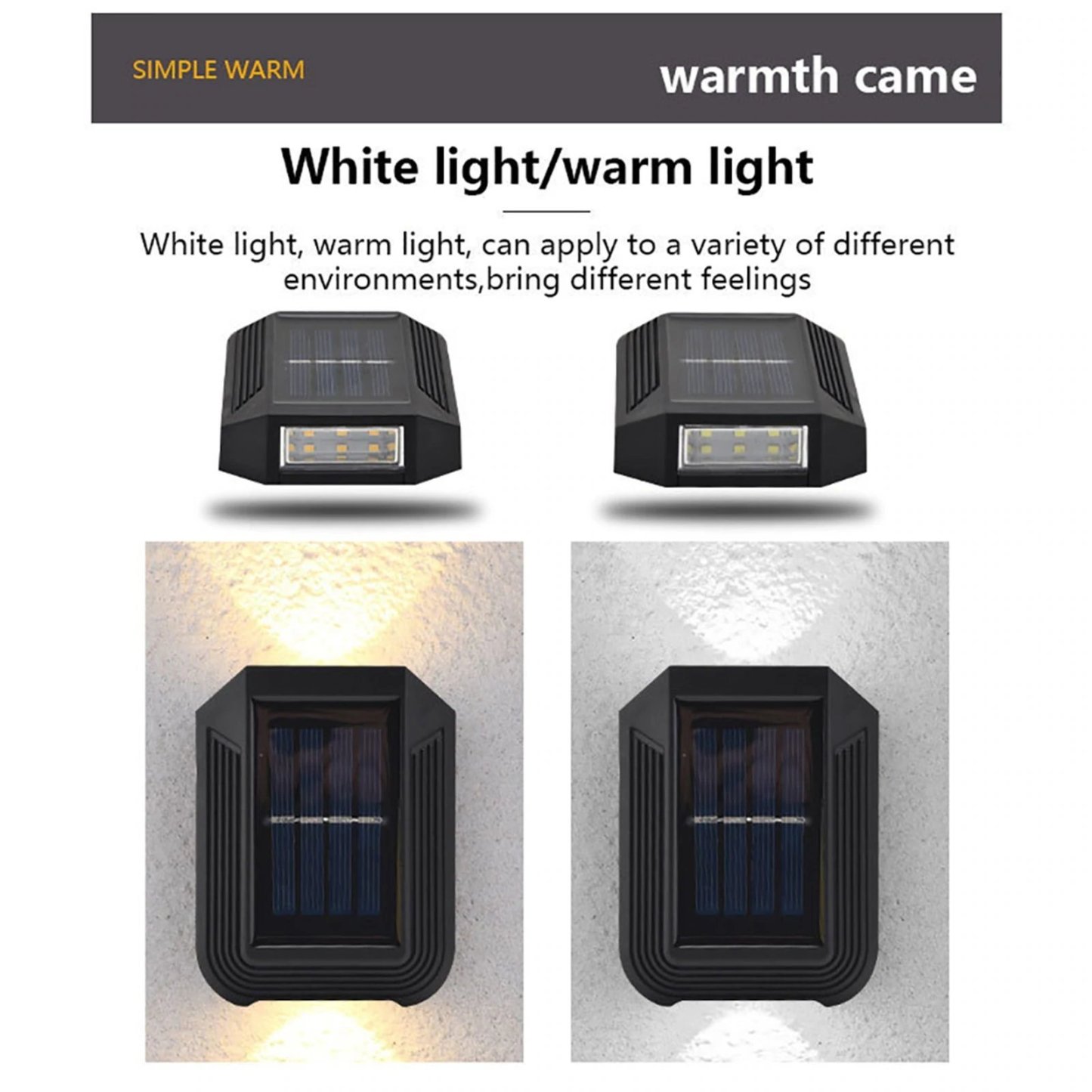 Waterproof Solar Powered Outdoor Patio Wall Decor Light🔥BUY MORE SAVE MORE-SLOOSELYK