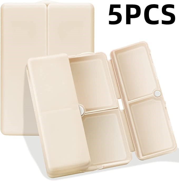 🔥BUY 2 GET 1 FREE - Daily Pill Organizer, 7 Compartments Portable Pill Case Travel Pill Organizer,[Folding Design]Pill Box-SLOOSELYK