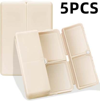 🔥BUY 2 GET 1 FREE - Daily Pill Organizer, 7 Compartments Portable Pill Case Travel Pill Organizer,[Folding Design]Pill Box-SLOOSELYK