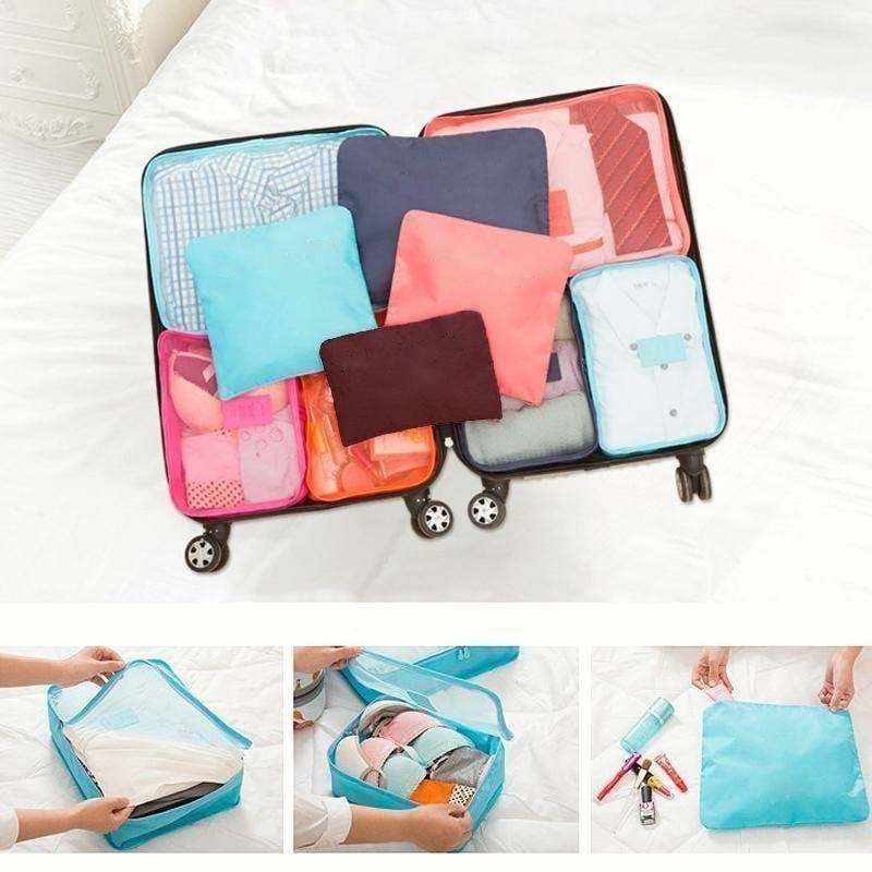 ✈6 pieces portable luggage packing cubes🧳-SLOOSELYK