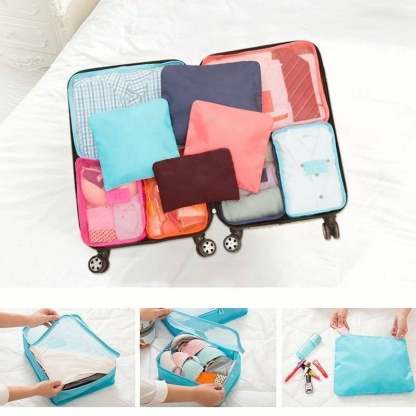 ✈6 pieces portable luggage packing cubes🧳-SLOOSELYK