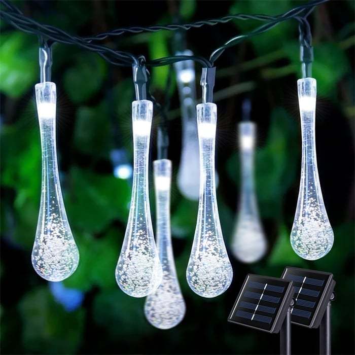 🔥49% OFF🔥Water Drop Solar Lights -BUY 2 FREE SHIPPING-SLOOSELYK