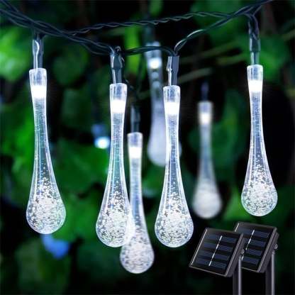 🔥49% OFF🔥Water Drop Solar Lights -BUY 2 FREE SHIPPING-SLOOSELYK