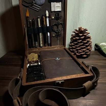 Writers Messenger Wood Box - BUY 2 FREE SHIPPING-SLOOSELYK