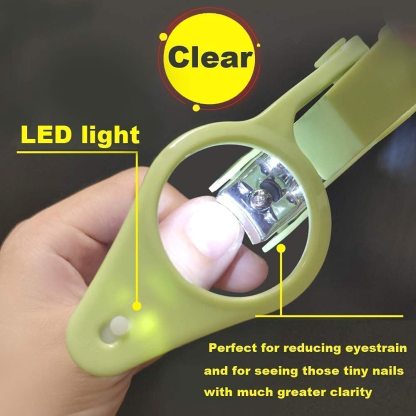 LED lamp professional nail scissors[BUY 1 GET 1 FREE]-SLOOSELYK