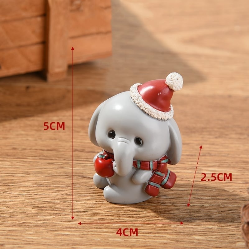 Handmade animal Santa ornaments 🎄 (48% off for Christmas🔥)-SLOOSELYK