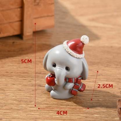 Handmade animal Santa ornaments 🎄 (48% off for Christmas🔥)-SLOOSELYK