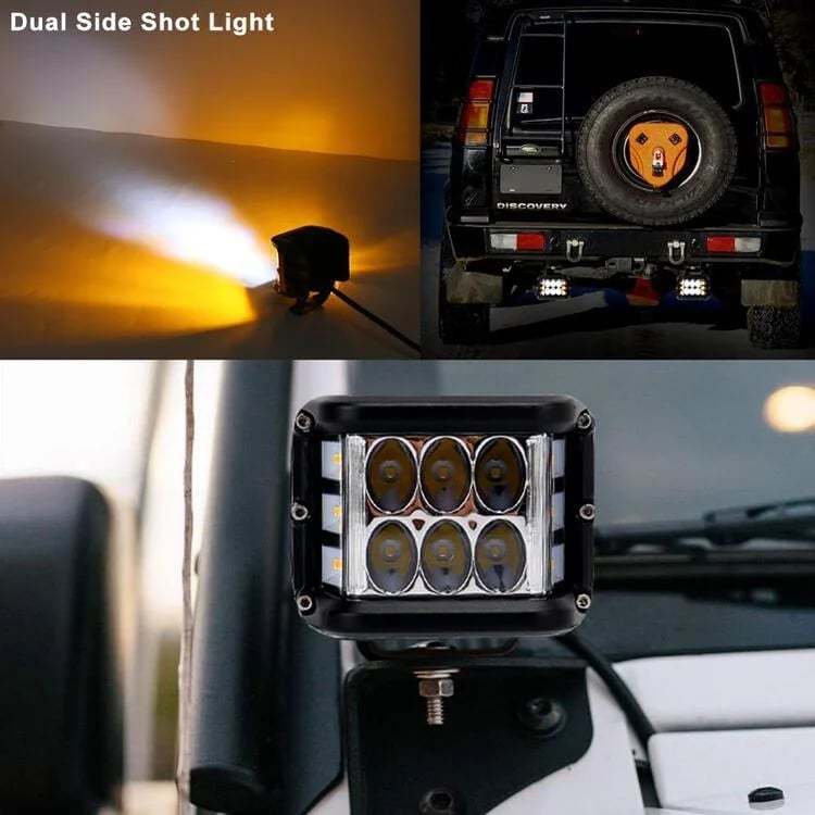 3.75” Dual Side Shooter Dual Color Strobe-SLOOSELYK