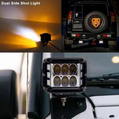 3.75” Dual Side Shooter Dual Color Strobe-SLOOSELYK