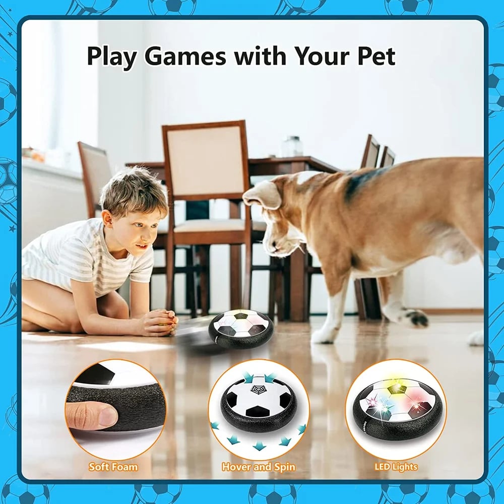 ⚽World Cup Sale - 40% OFF⚽LED Light Hover Soccer Ball-SLOOSELYK