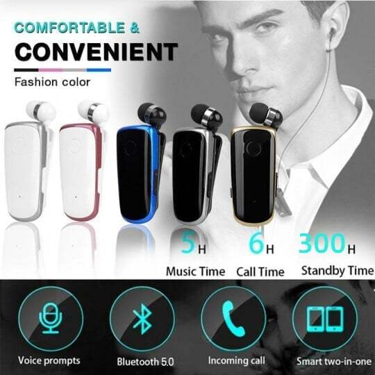 Collar-clip Bluetooth Headset-SLOOSELYK