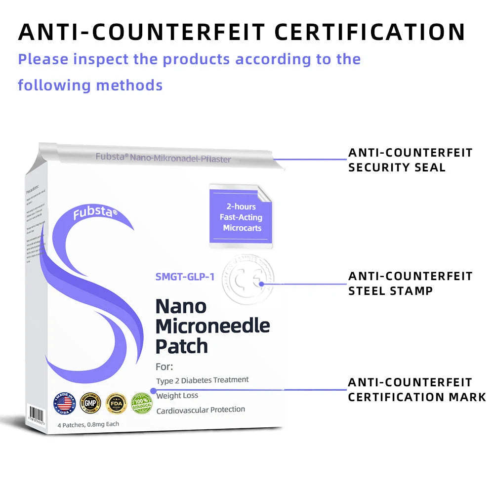 11Fubsta® SMGT-GLP-1 Nano Microneedle Patch 2.0 (✅Painless, long-lasting, addressing diabetes, obesity, and cardiovascular diseases) - 🔥See results in 7 days-SLOOSELYK