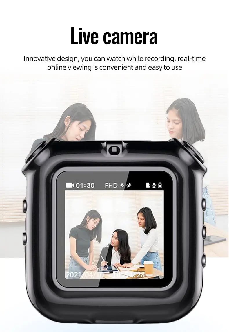 1080p High Definition ImageIntelligent Audio Recording Recorder