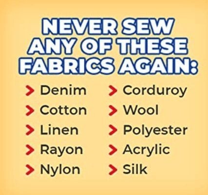 CLOTH REPAIR SEW GLUE-SLOOSELYK