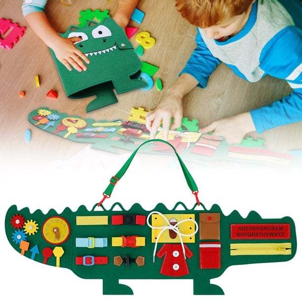 🔥Children's preschool crocodile felt-SLOOSELYK