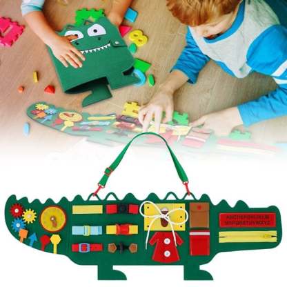 🔥Children's preschool crocodile felt-SLOOSELYK