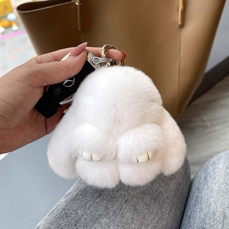 🐣 Hot Easter Sale 🎉Handmade Soft Bunny PomPom Charms🐰