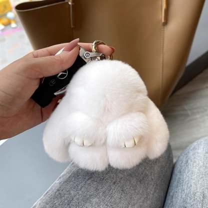 🐣 Hot Easter Sale 🎉Handmade Soft Bunny PomPom Charms🐰