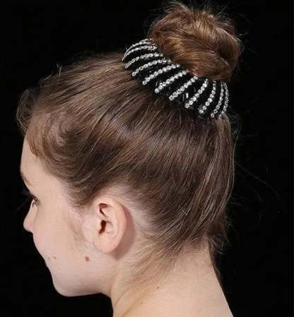💎Rhinestone Lazy Bird's Nest Plate Hairpin-🔥Buy more save more🔥-SLOOSELYK