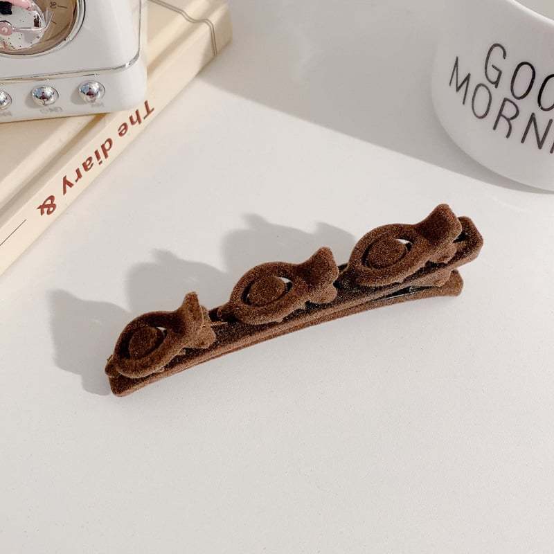 🌸Flocking Braided Hair Clip-SLOOSELYK