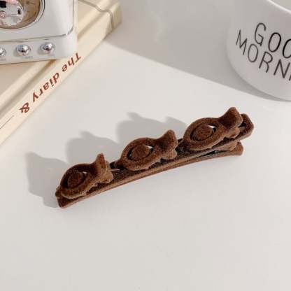 🌸Flocking Braided Hair Clip-SLOOSELYK