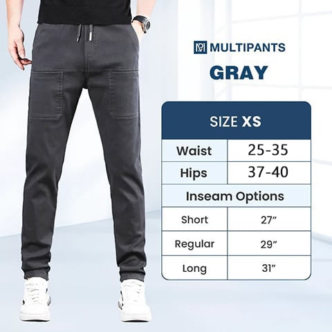 MultiPants – Multi-pocket Durable Cargo Pants