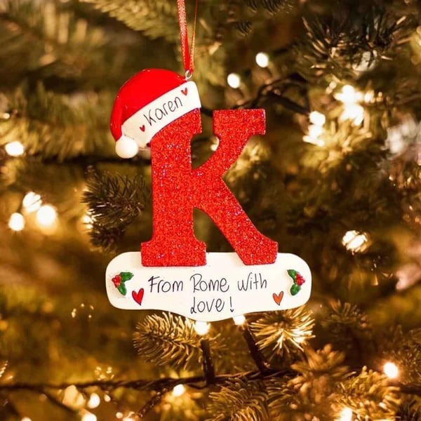 🎁Early Christmas Sale- Personalized Name Christmas Decoration-SLOOSELYK