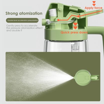 💕2 in 1 Glass Oil Sprayer & Dispenser-SLOOSELYK