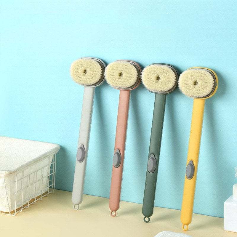 Family Essentials🔥🔥Long Handle Bath Massage Cleaning Brush-SLOOSELYK