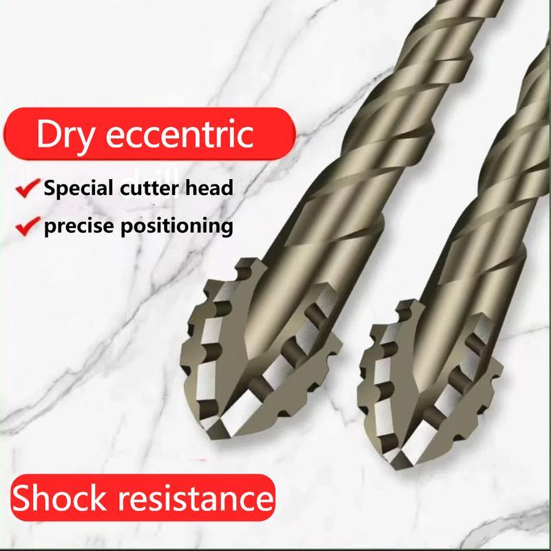 🔥New Four-Flute Sawtooth Eccentric Drill Bit Set(1 Set 6 PCS) 🔥