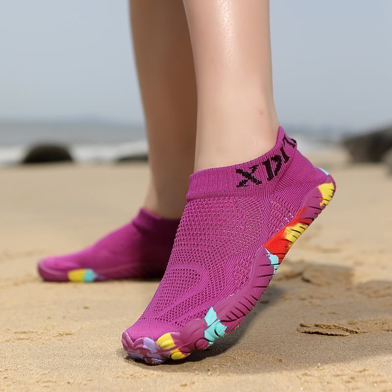 🔥Water and Land Cut- and puncture-resistant beachcombing shoes Quick-drying water play shoes