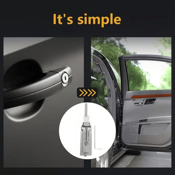 Stainless Steel Master Key Decoder-SLOOSELYK