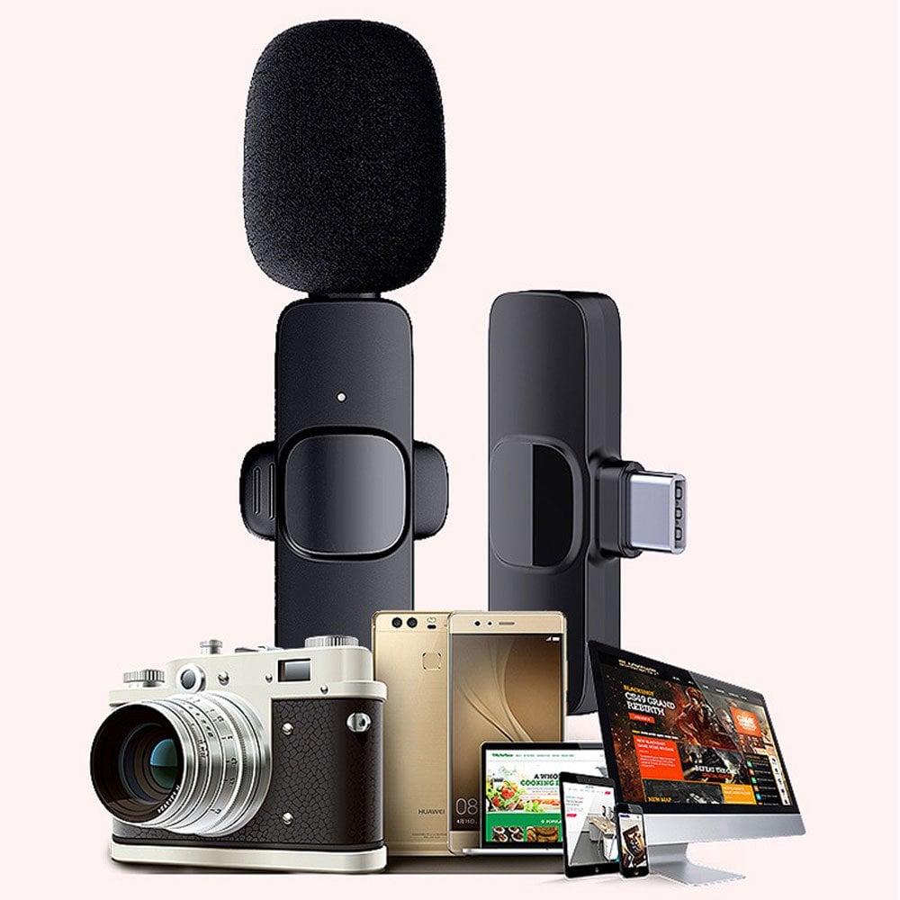 New Wireless Lavalier Microphone--Hot Sale Now🔥-SLOOSELYK