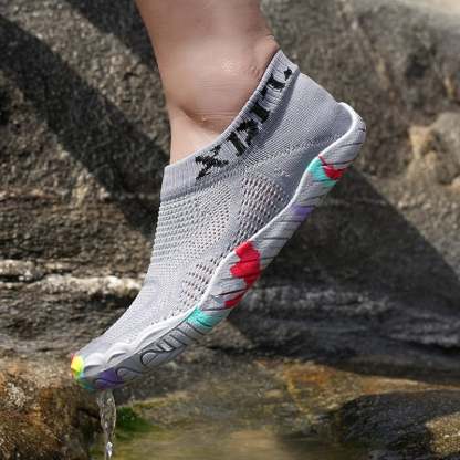 🔥Water and Land Cut- and puncture-resistant beachcombing shoes Quick-drying water play shoes