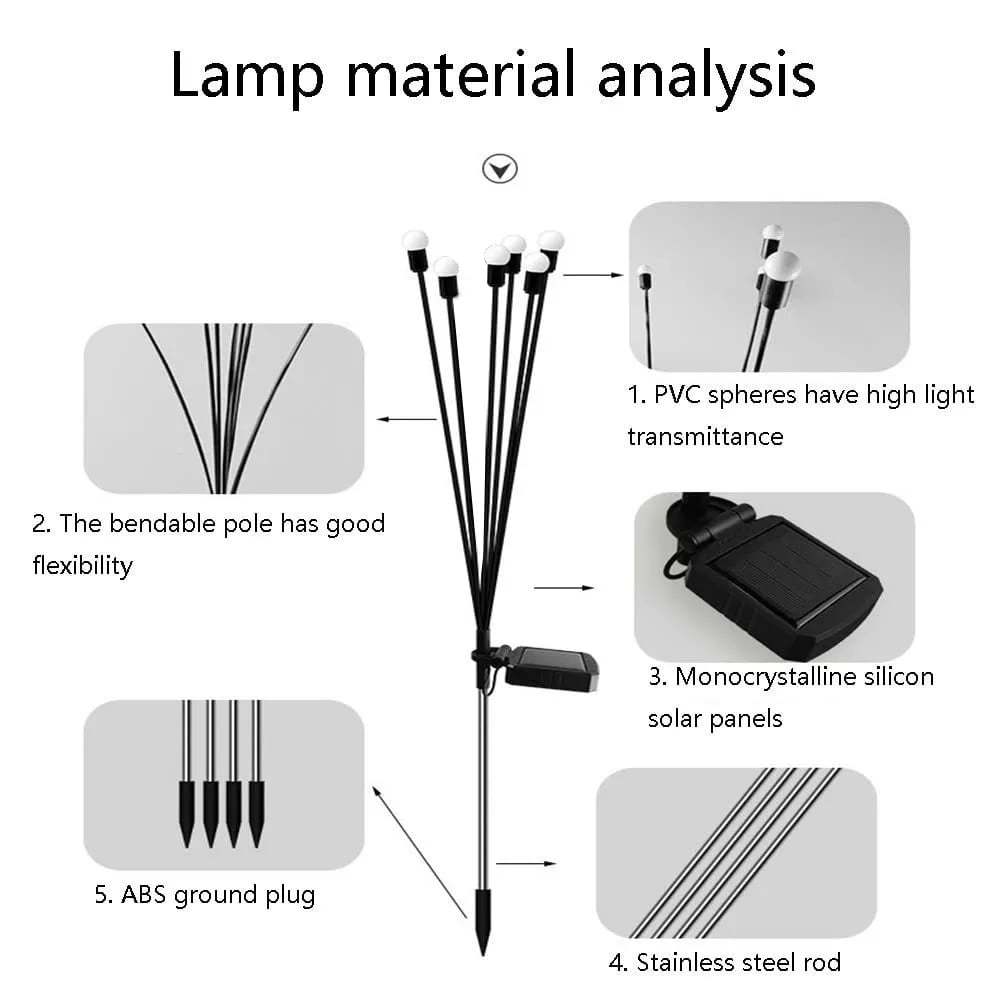 🔥49% OFF🔥Wind Dancing Solar Powered Firefly Light-SLOOSELYK