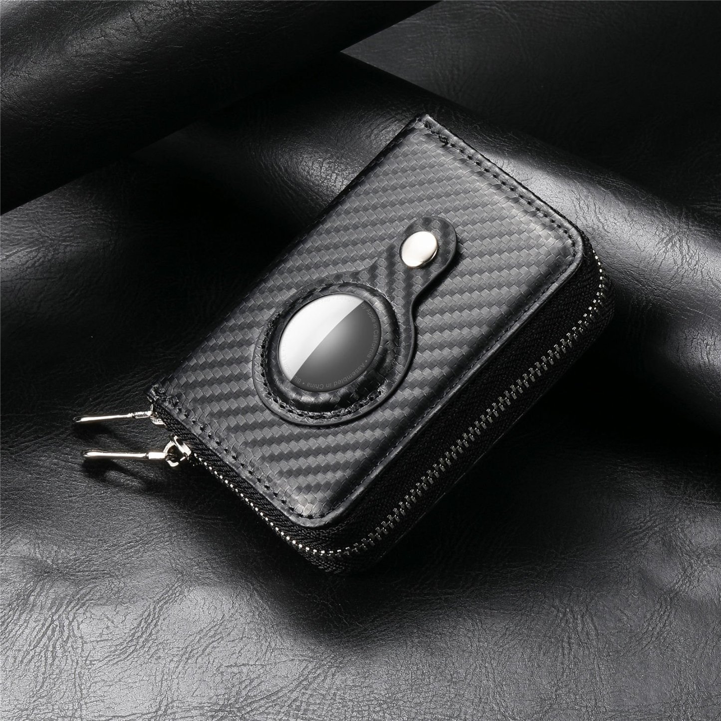 Smart  Zipper RFID Slim Leather Wallet-SLOOSELYK