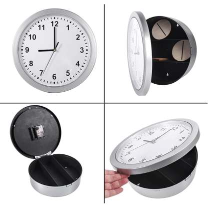 Safe Creative Wall Clock(Without battery)
