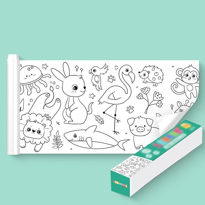 🔥HOT SALE - 49% OFF🔥Children's Drawing Roll-SLOOSELYK