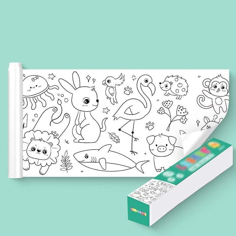 🔥HOT SALE - 49% OFF🔥Children's Drawing Roll-SLOOSELYK
